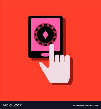 Flat icon design collection hand and chip vector image