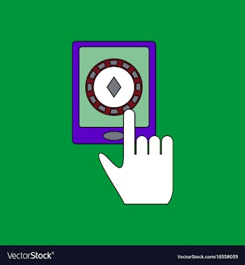 Flat icon design collection hand and chip vector image