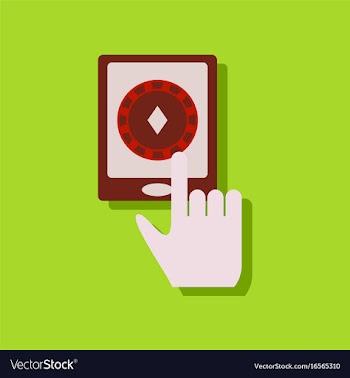 Flat icon design collection hand and chip vector image
