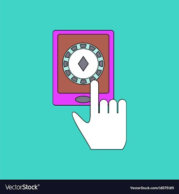 Flat icon design collection hand and chip vector image
