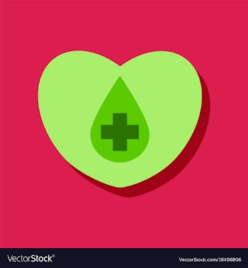 Flat icon design collection heart with a cross in vector image