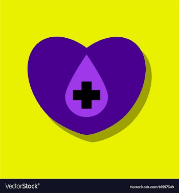 Flat icon design collection heart with a cross in vector image