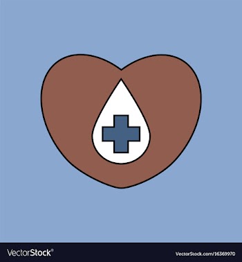 Flat icon design collection heart with a cross vector image