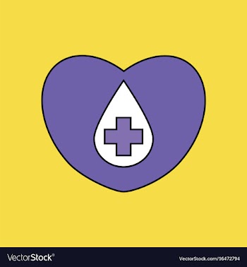 Flat icon design collection heart with a cross vector image