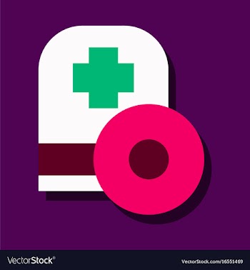 Flat icon design collection heart with cardio in vector image