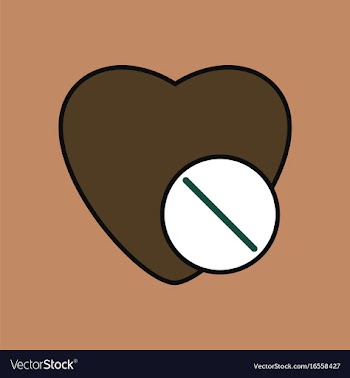 Flat icon design collection heart with medical vector image
