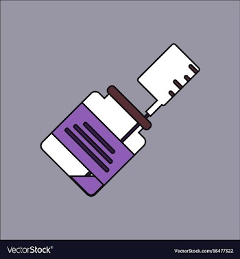 Flat icon design collection injection and ampoule vector image