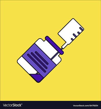 Flat icon design collection injection and ampoule vector image