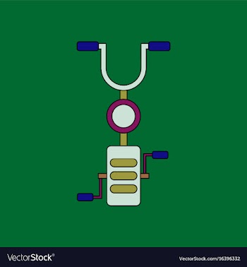 Flat icon design collection kids bicycle vector image