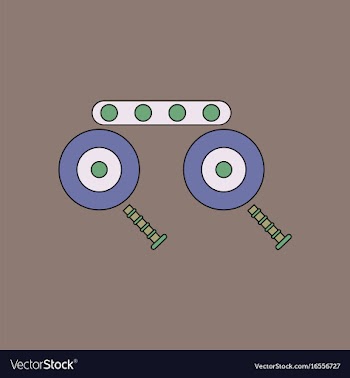 Flat icon design collection kids metal constructor vector image