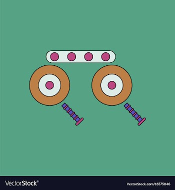 Flat icon design collection kids metal constructor vector image