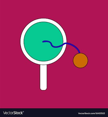 Flat icon design collection kids racket and ball vector image