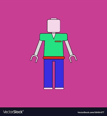 Flat icon design collection kids toy robot vector image