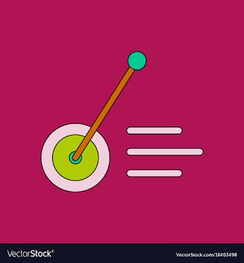 Flat icon design collection kids wheel and stick vector image