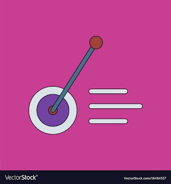 Flat icon design collection kids wheel and stick vector image