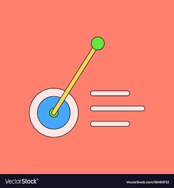 Flat icon design collection kids wheel and stick vector image