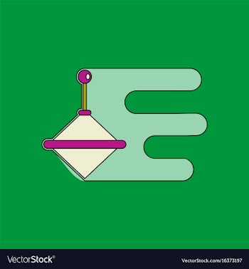 Flat icon design collection kids whirligig vector image