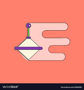 Flat icon design collection kids whirligig vector image