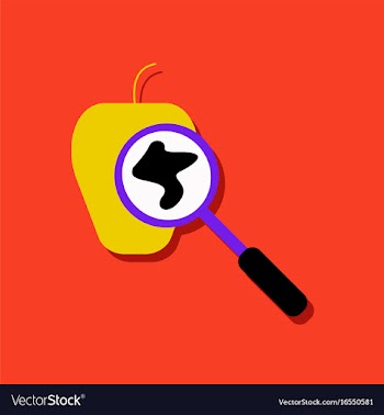 Flat icon design collection laboratory magnifier vector image