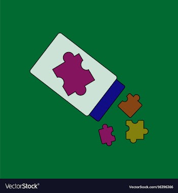 Flat icon design collection last piece puzzle vector image