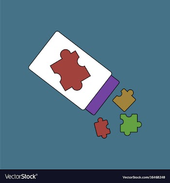 Flat icon design collection last piece puzzle vector image