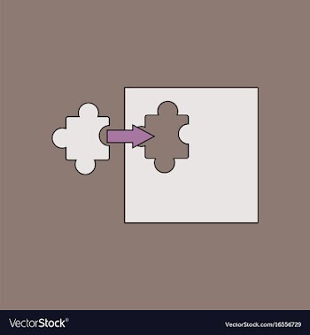 Flat icon design collection last piece puzzle vector image