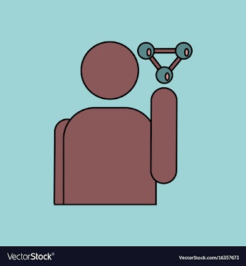 Flat icon design collection man silhouette and vector image