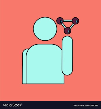 Flat icon design collection man silhouette and vector image