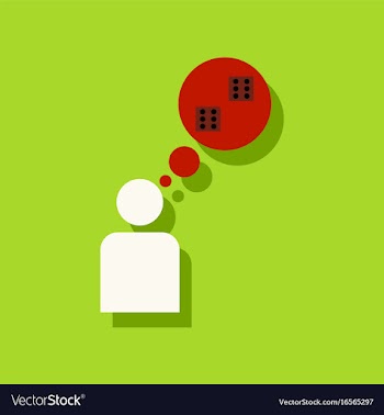 Flat icon design collection man silhouette think vector image