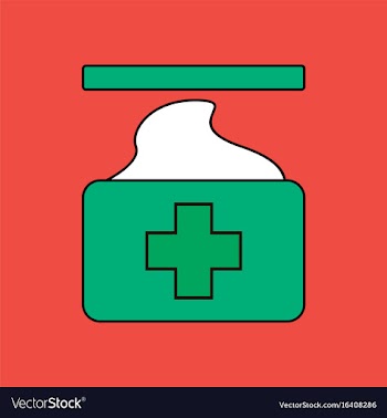 Flat icon design collection medical napkins vector image