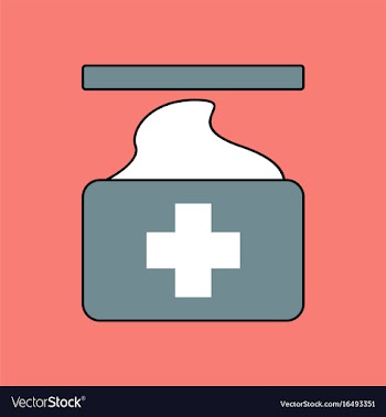 Flat icon design collection medical napkins vector image