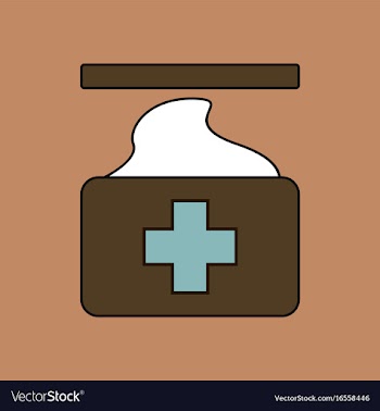 Flat icon design collection medical napkins vector image