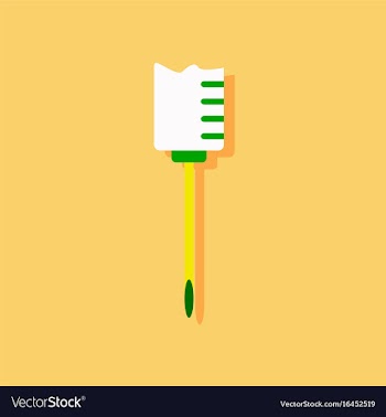 Flat icon design collection medical syringe in vector image