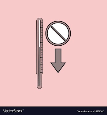 Flat icon design collection medical thermometer vector image
