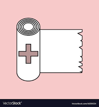 Flat icon design collection medicine napkins vector image