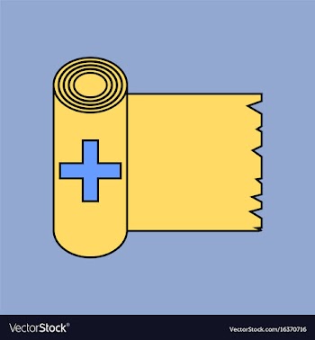 Flat icon design collection medicine napkins vector image