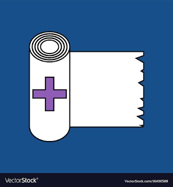 Flat icon design collection medicine napkins vector image