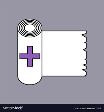 Flat icon design collection medicine napkins vector image