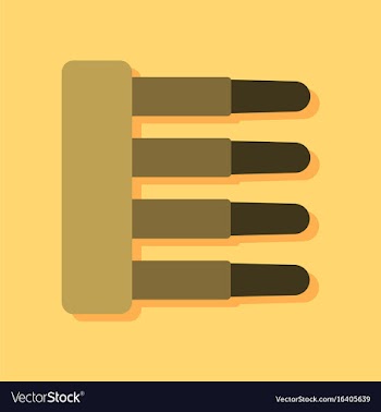 Flat icon design collection military ammunition vector image