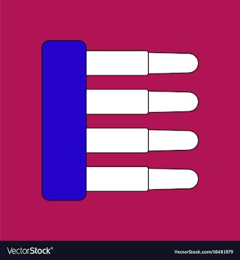 Flat icon design collection military ammunition vector image