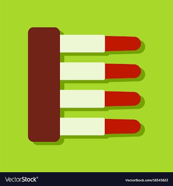 Flat icon design collection military ammunition vector image
