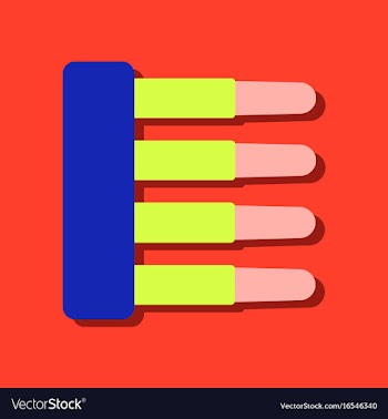 Flat icon design collection military ammunition vector image