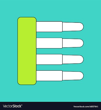 Flat icon design collection military ammunition vector image