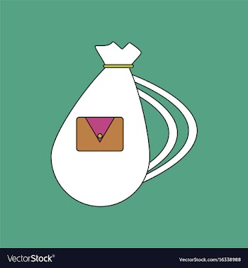 Flat icon design collection military backpack vector image