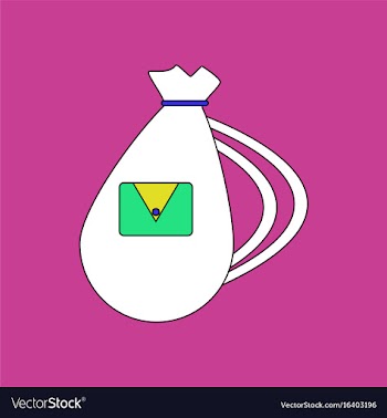 Flat icon design collection military backpack vector image