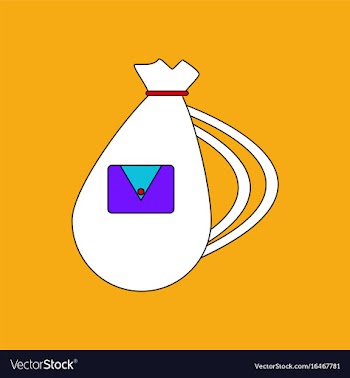 Flat icon design collection military backpack vector image