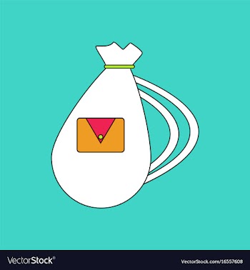 Flat icon design collection military backpack vector image