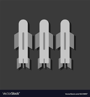 Flat icon design collection military bomb in vector image