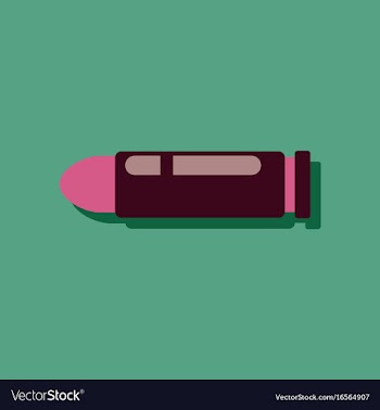 Flat icon design collection military bullet vector image