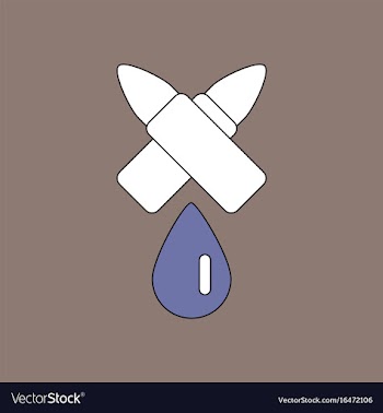 Flat icon design collection military bullets and vector image